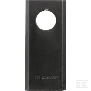 Mähmesser links / rechts 90x40x3 mm, Bohrung Ø 19 mm, geeignet für Fella/Claas, 25er-Packung