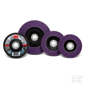 Fächerschleifscheibe 769F, T29 konisch 115 mm x 22,23 mm, 40+