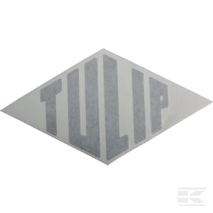 Aufkleber "Tulip" 160 x 135