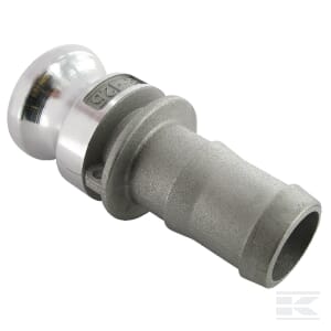Camlock Typ E 1 1/4" Schlauchende Rostfreier Stahl