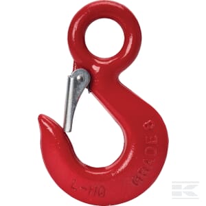Ösenlasthaken m.Gußfalle 6mm