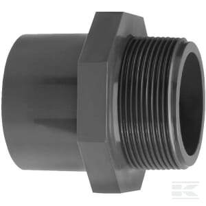 Adaptermuffe 40mm x AG 1 1/4