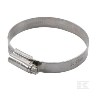 Schlauchklemme 70-90mm V2A