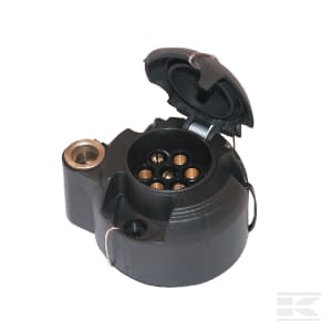 Steckdose 7-pol. PVC