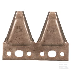 Doppelklinge 2,5mm glatt ESM