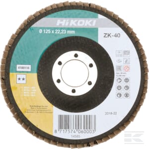 Fächerscheibe 115 mm K40