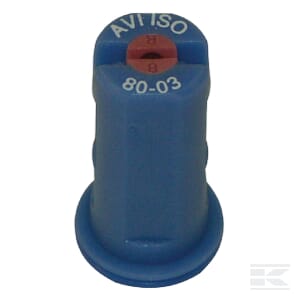 Injektordüse AVI 80° blau Keramik