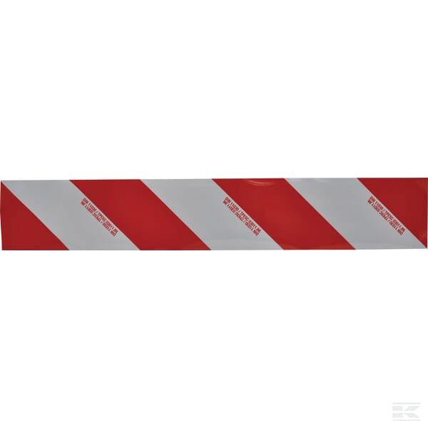 Aufkleber Fahrzeug-Gefahrenkennzeichen, rechts, 846x141 mm, ECE Mazon
