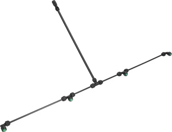 Spritzgestänge, Kunststoff, mit 4 Fächerstrahldüsen, max. 4 bar