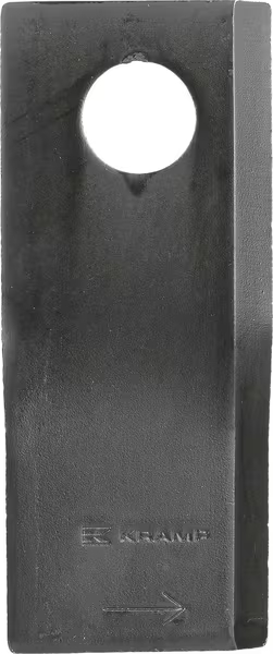Mähmesser links 112x48x4 mm, Bohrung Ø 19 mm, geeignet für Fella / Krone, 25er-Packung