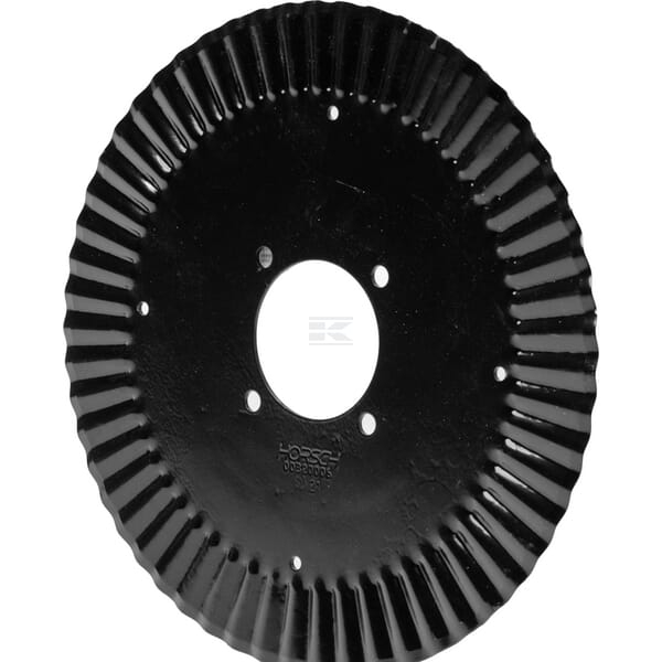 Wellenscheibe, geriffelt, D 17", 45HRC