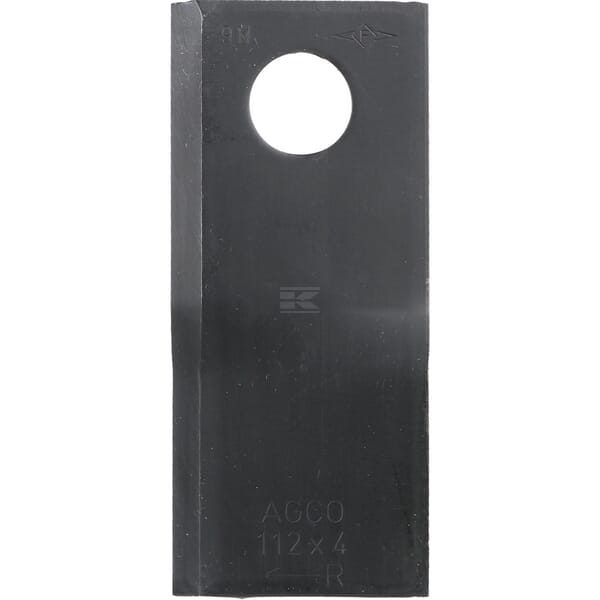 Mähmesser rechts 112x48x4 mm, Bohrung Ø 19 mm, geeignet für Fella, 25er-Packung