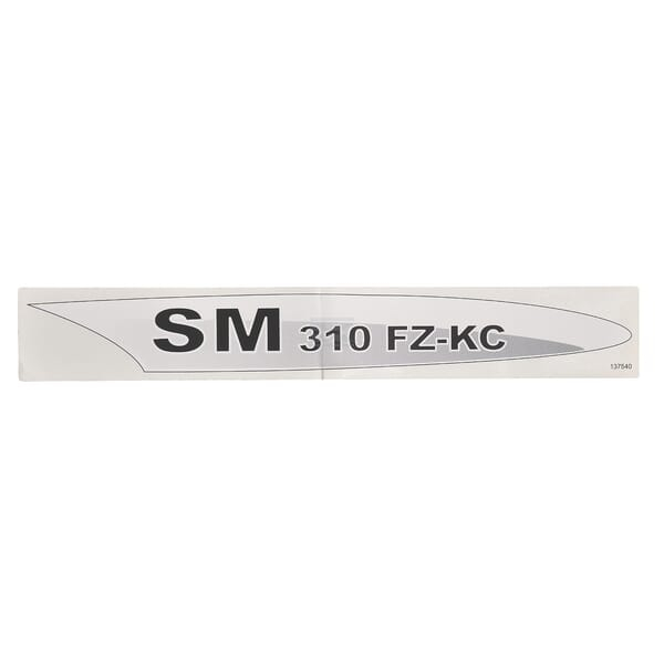 Aufkl. "SM 310 FZ-KC" R Fella