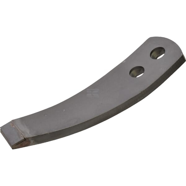 Grubberspitze 270x80x20mm, gehärtet, gekrümmt, 2 Löcher, passend für Pöttinger