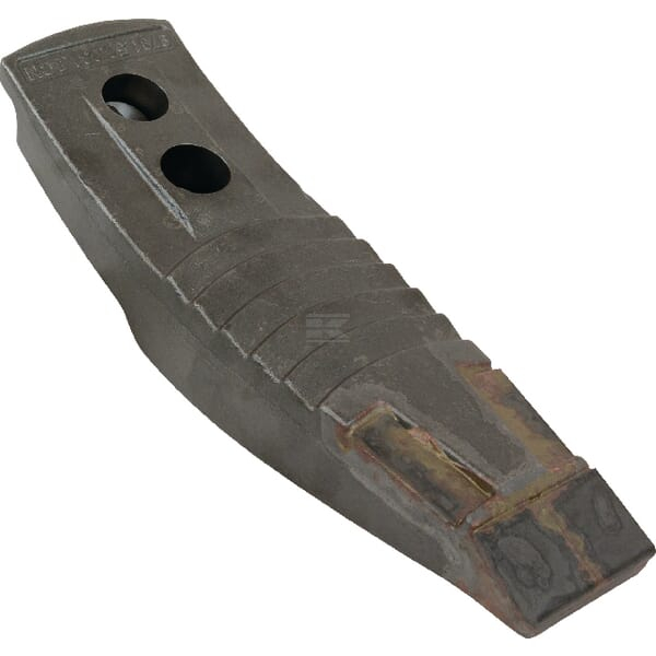 Grubberspitze 260x65x6mm, gehärtet, gekrümmt, 2 Löcher, passend für Pöttinger