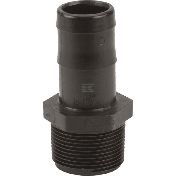 Schlauchtülle 1 1/4" AG NPT x 1 1/4