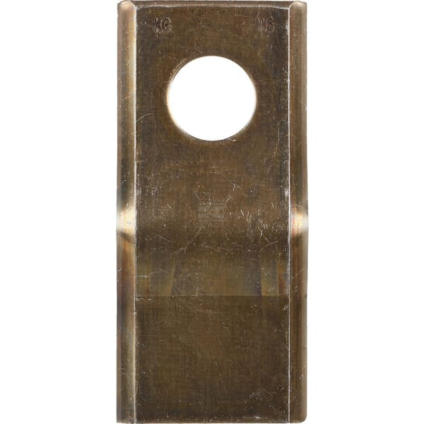 Mähmesser 105x47x3 mm, Bohrung Ø 21 mm, geeignet für Taarup / Claas / Krone / Massey Ferguson / PZ / Vicon
