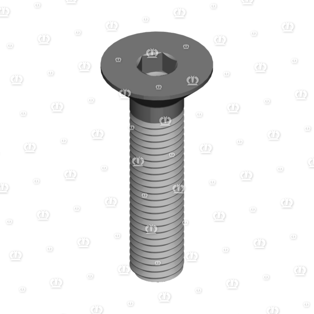 Senkschraube I-6kt M12x55 Zn8 08.8