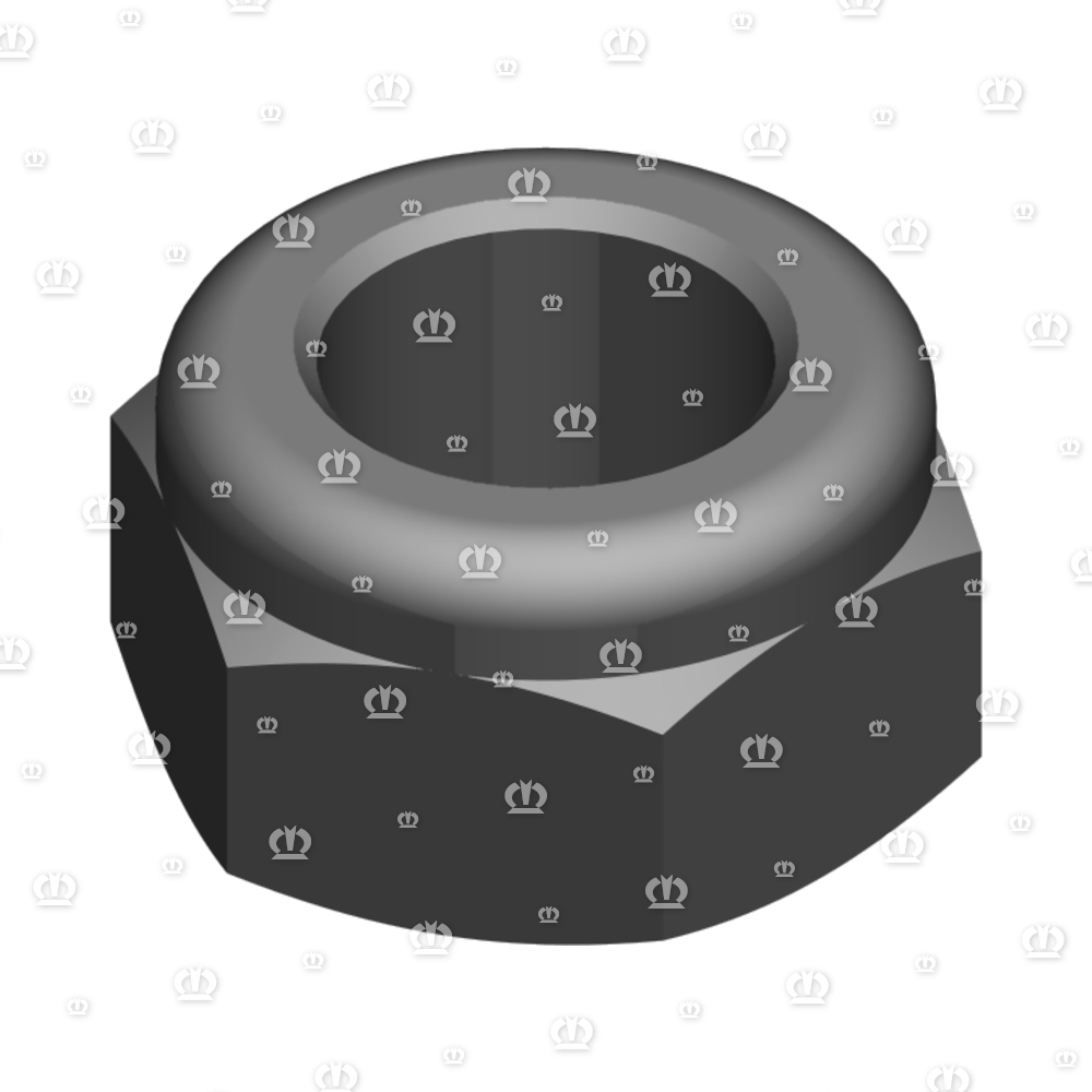 Sicherungsmutter niedr.Form M10 Zn8
