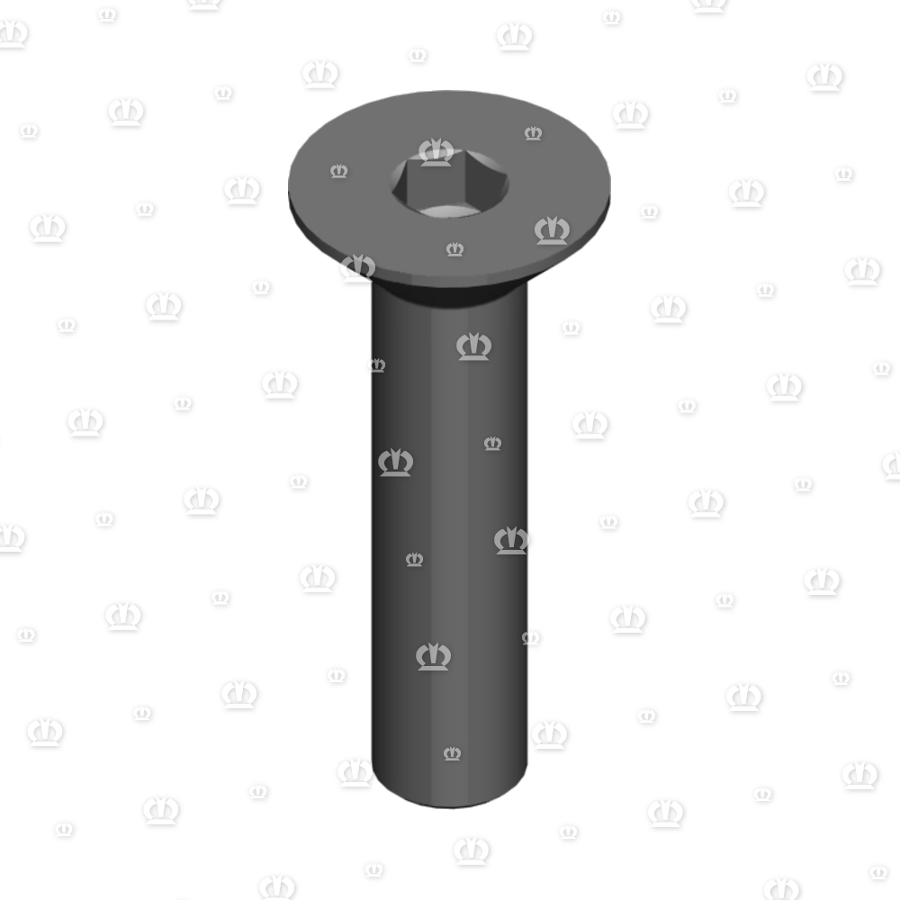 Senkschraube I-6kt M12x55 Zn8 08.8