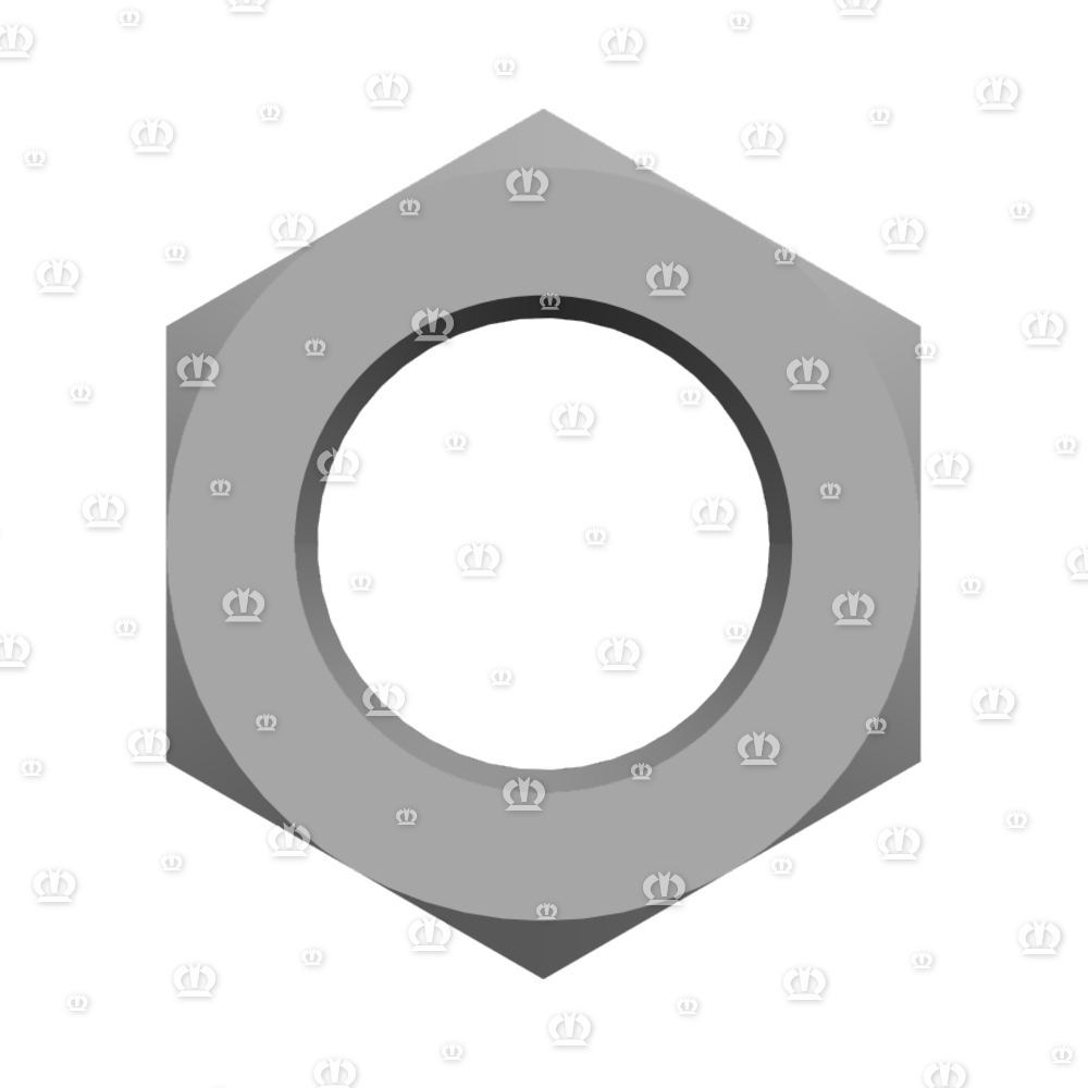 Sicherungsmutter niedr.Form M6 Zn8