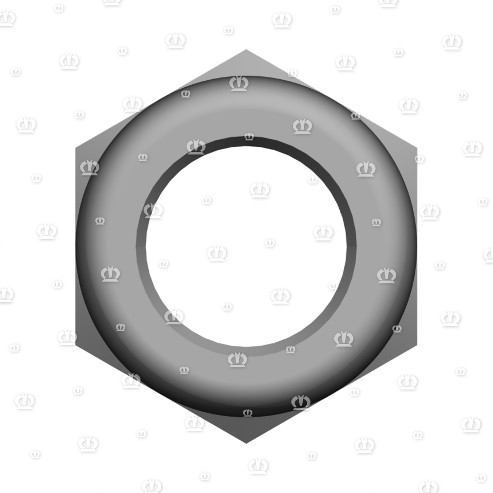 Sicherungsmutter niedr.Form M10 Zn8