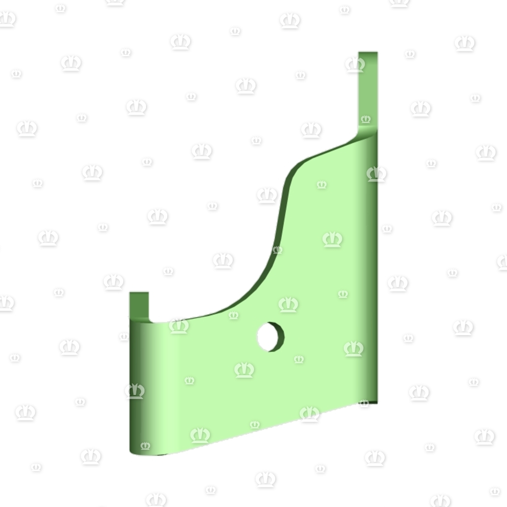 Adapterblech Wegmesszylinder