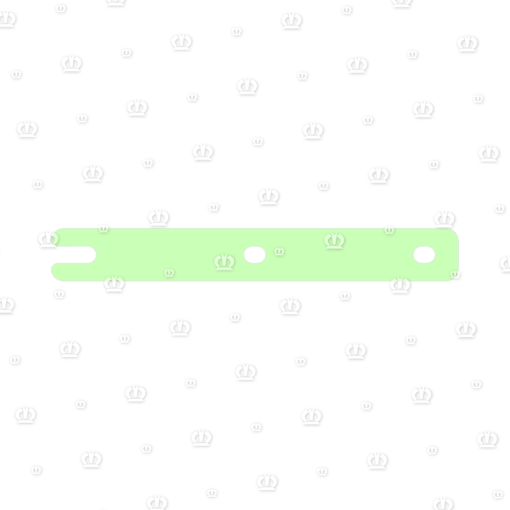 Distanzblech Kratzbodenumlenkung 3mm