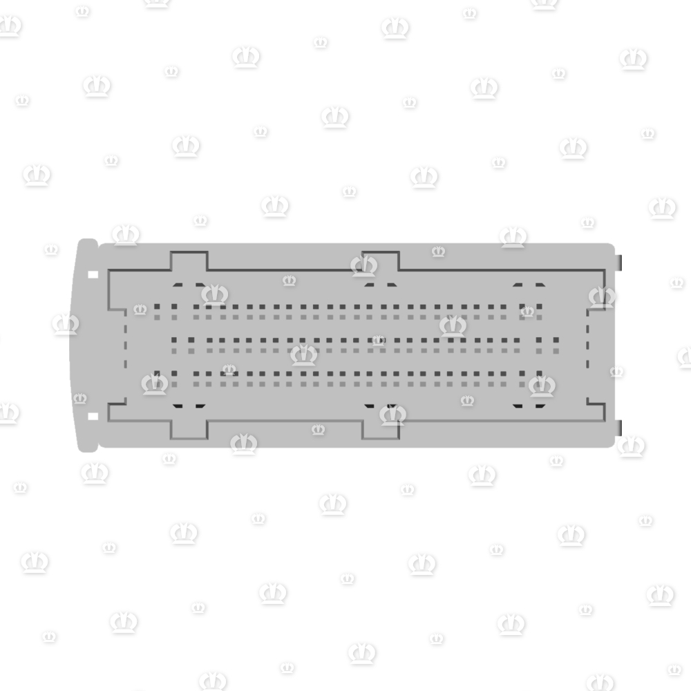 Stecker 42-p Bu schwarz