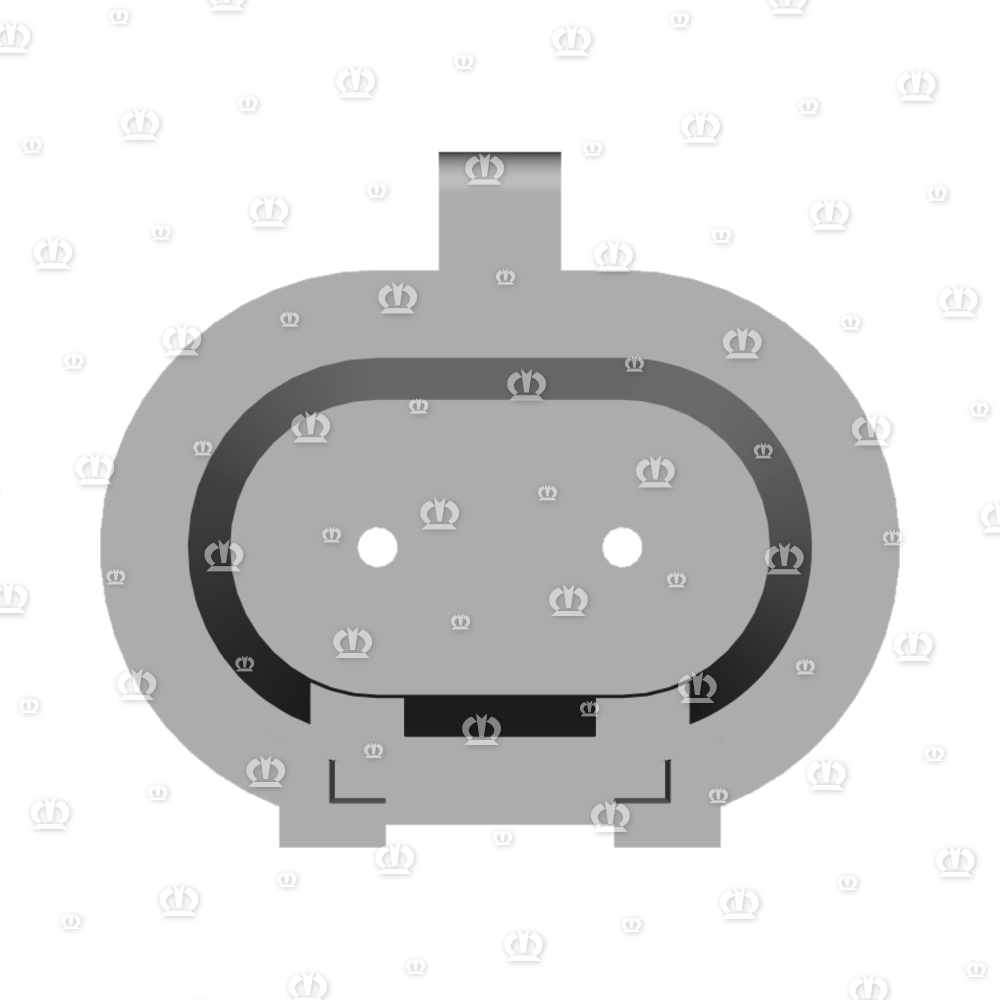 Stecker 2-p St schwarz