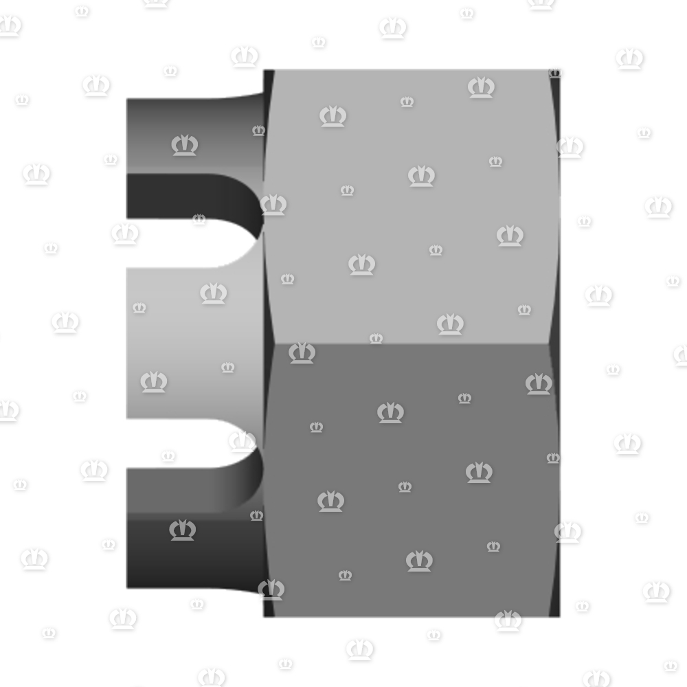 KRONENMUTTER 16X1,5 FL.937