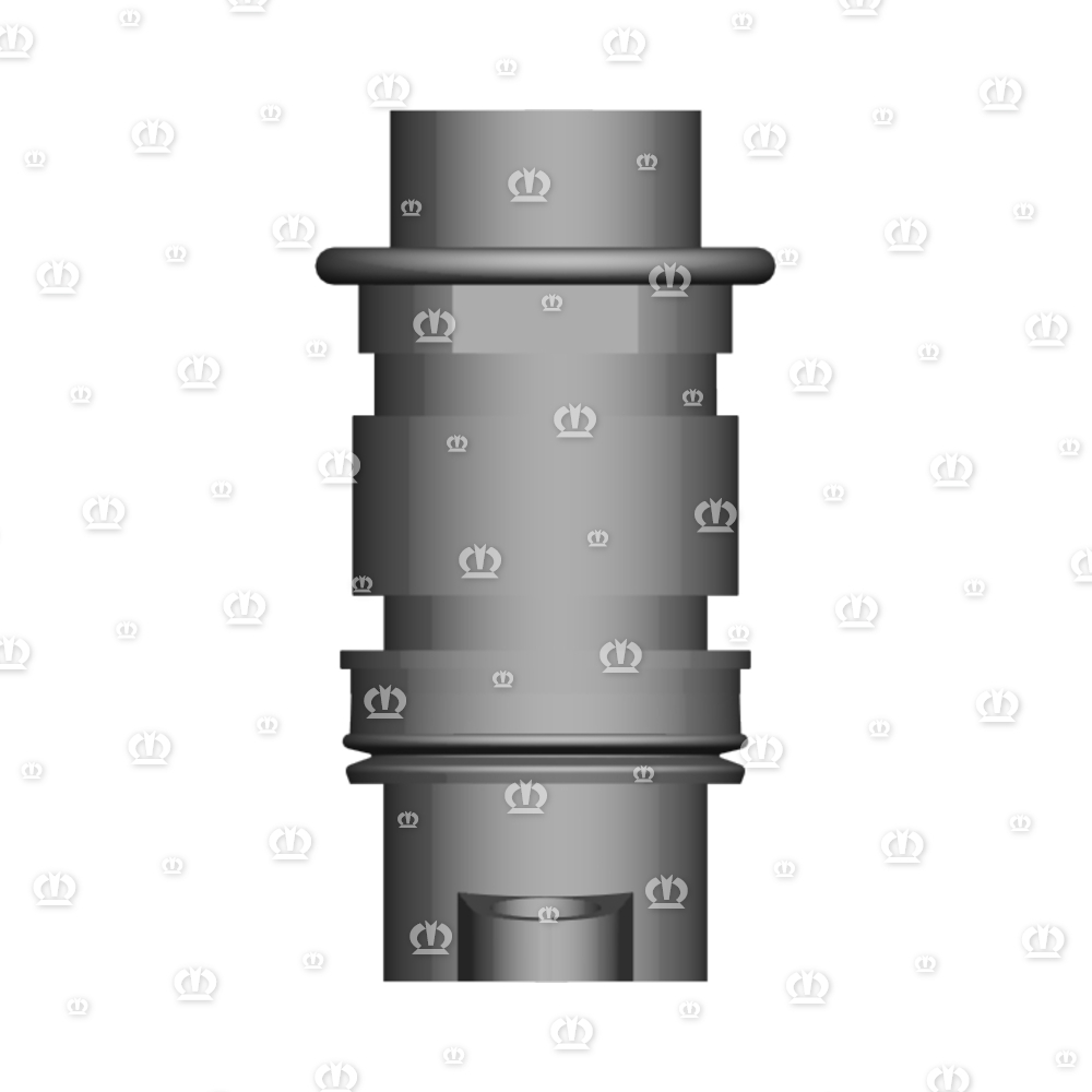 Stecker 2-p St schwarz
