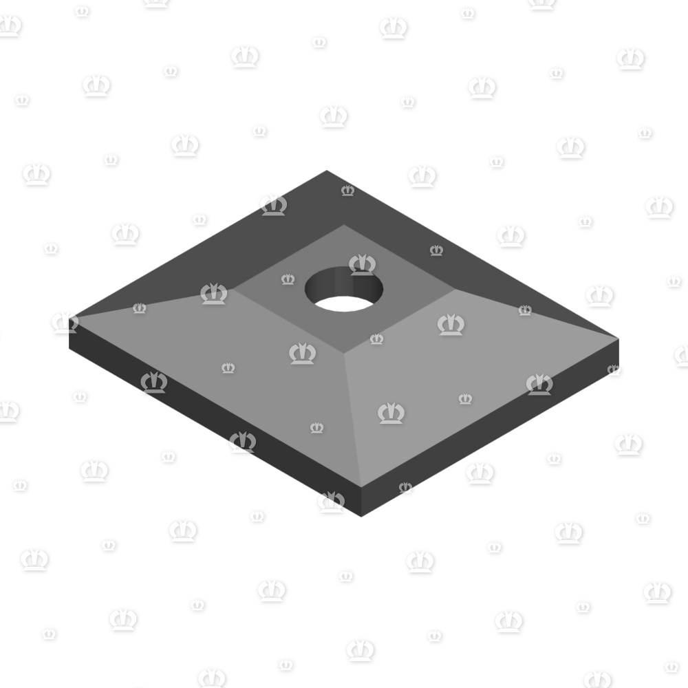 DECKPLATTE 3X7
