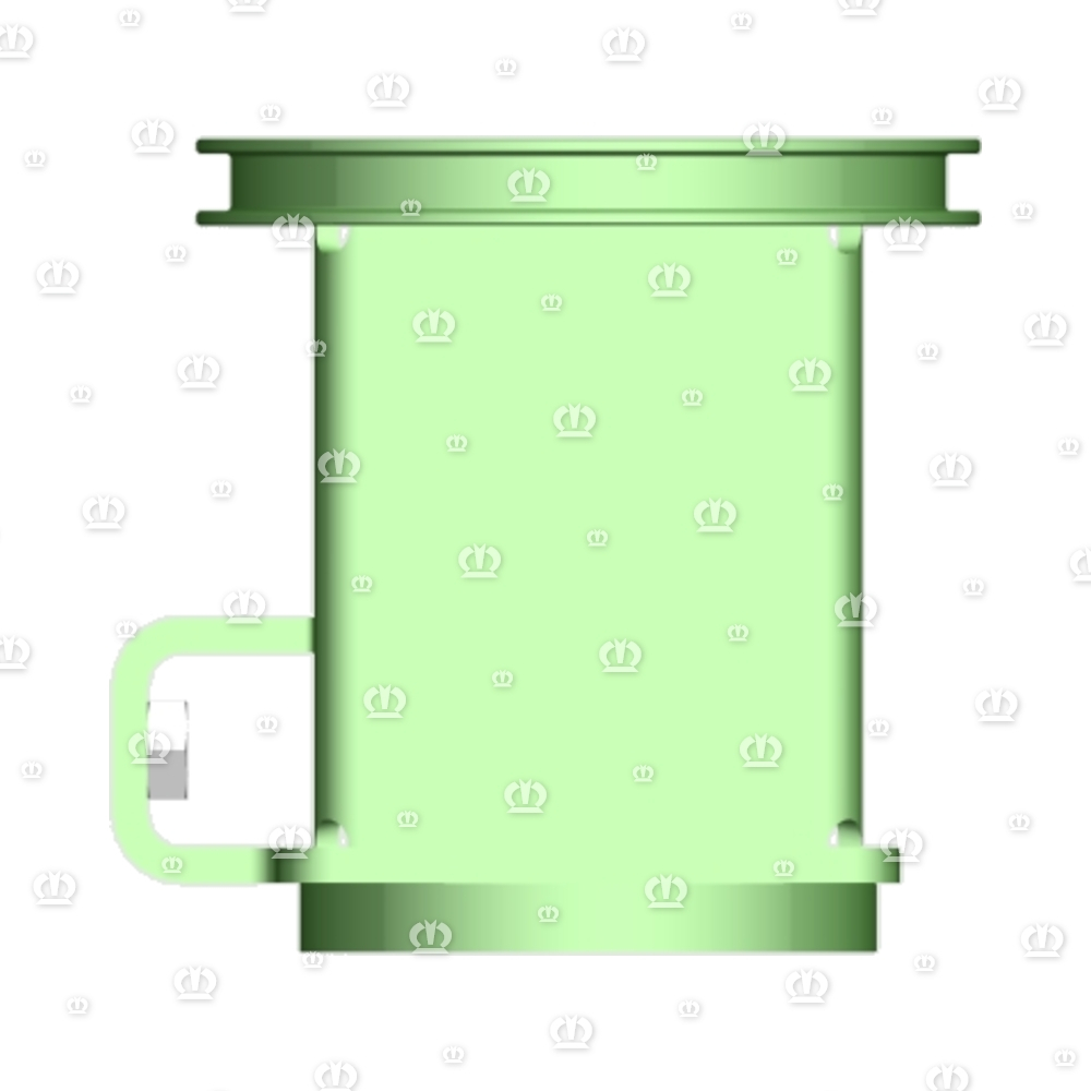 Flansch f. Hydraulikmotor