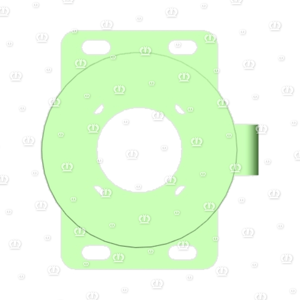 Flansch f. Hydraulikmotor