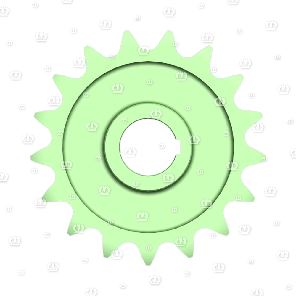 Kettenrad 38,1 z=17 55mm