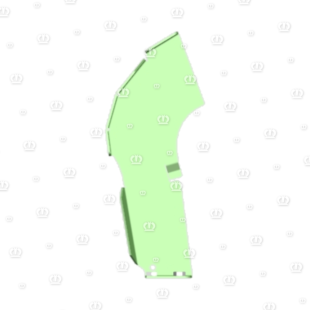 Blechhälfte hinten