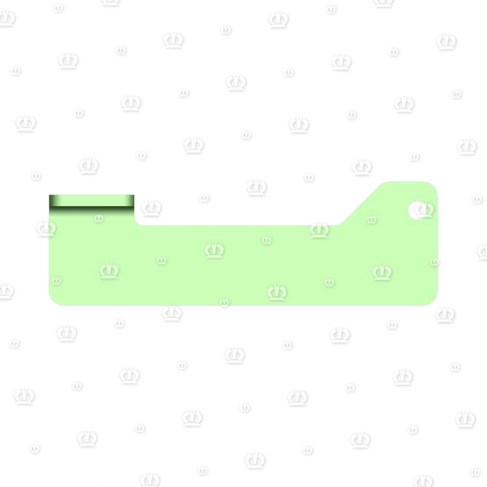 Halter f. Sperrblock