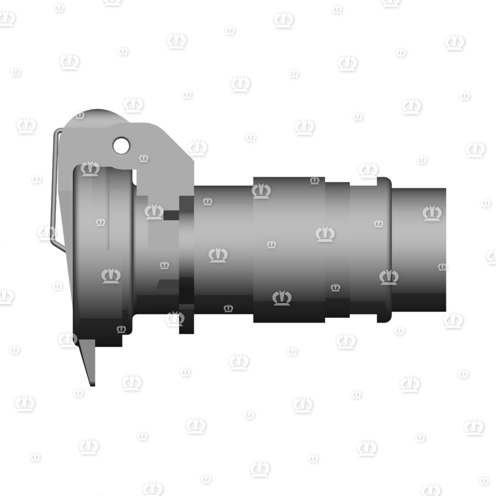 Stecker 2-p Bu schwarz