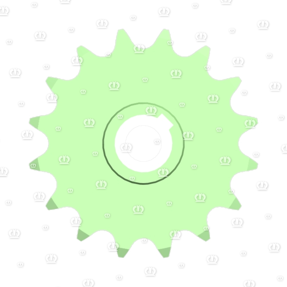 Kettenrad 1" Z=16