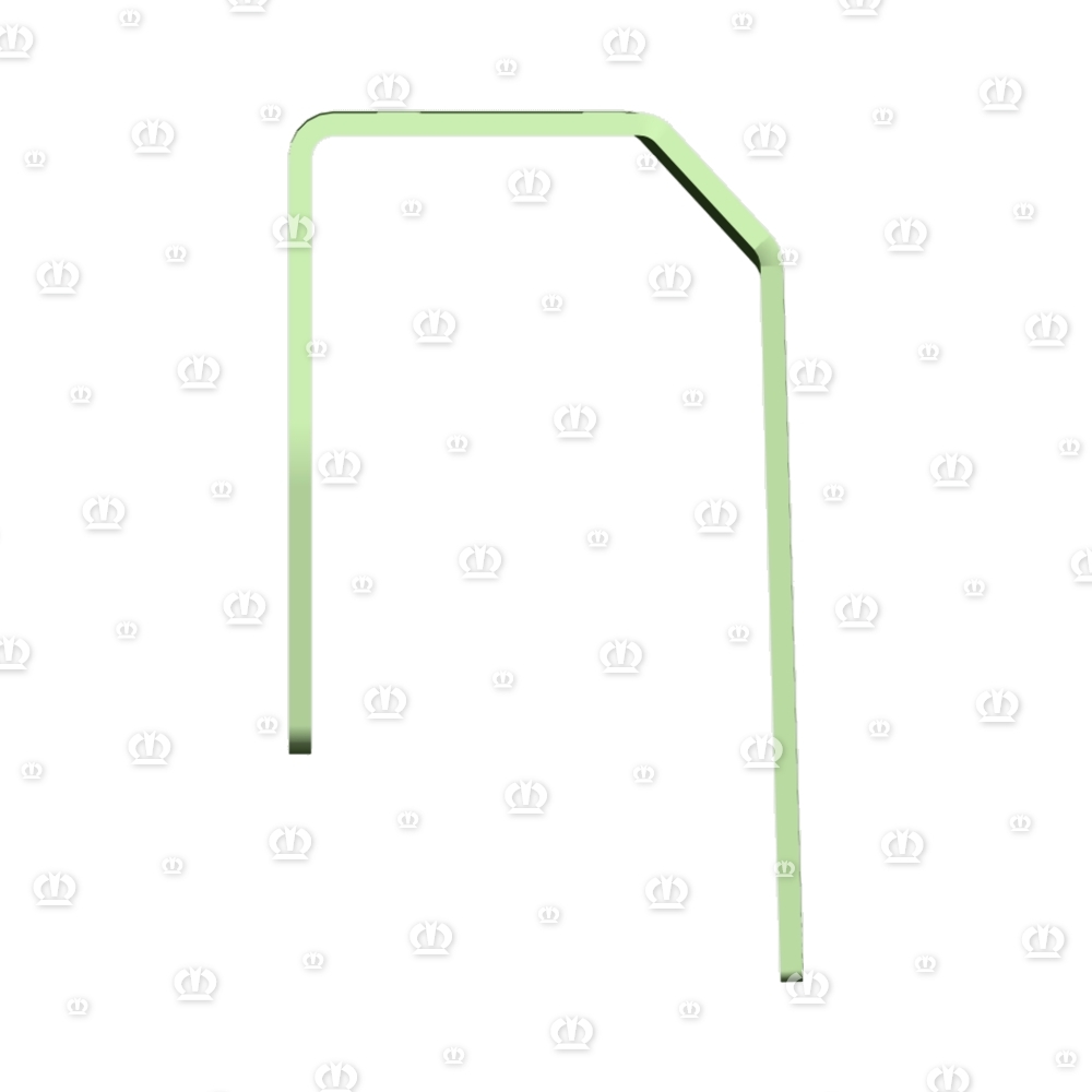Halter Kunststoffschutz hi. re.
