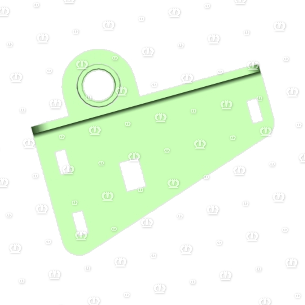 Umlenkrollenhalter links
