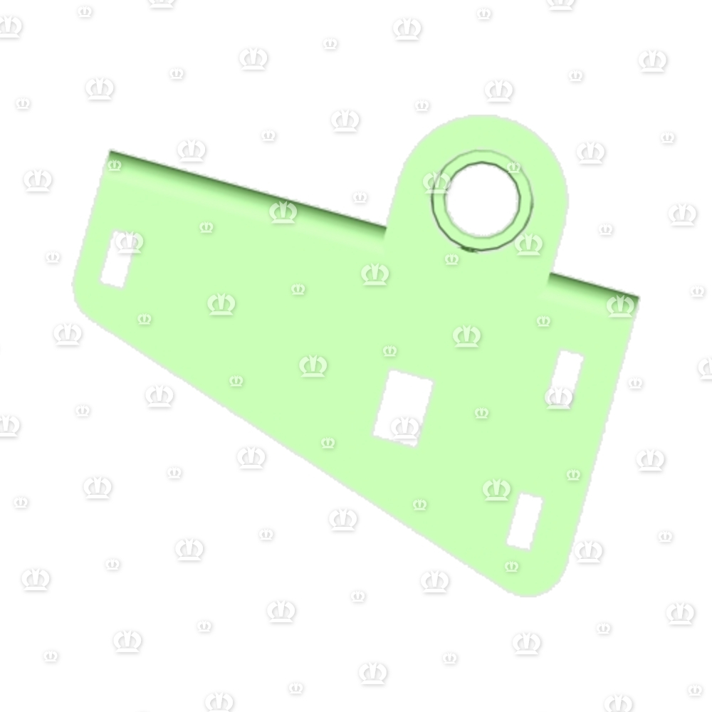 Umlenkrollenhalter links