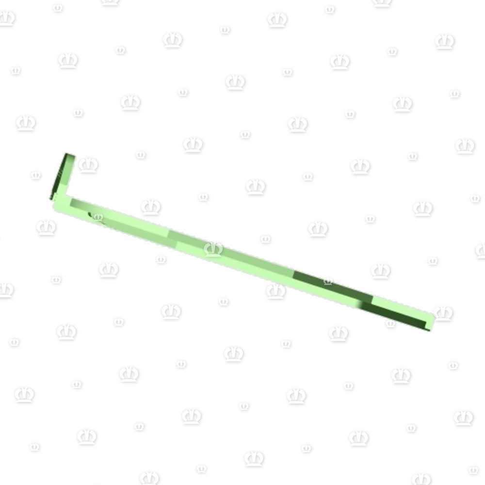 Abstreiferplatte links