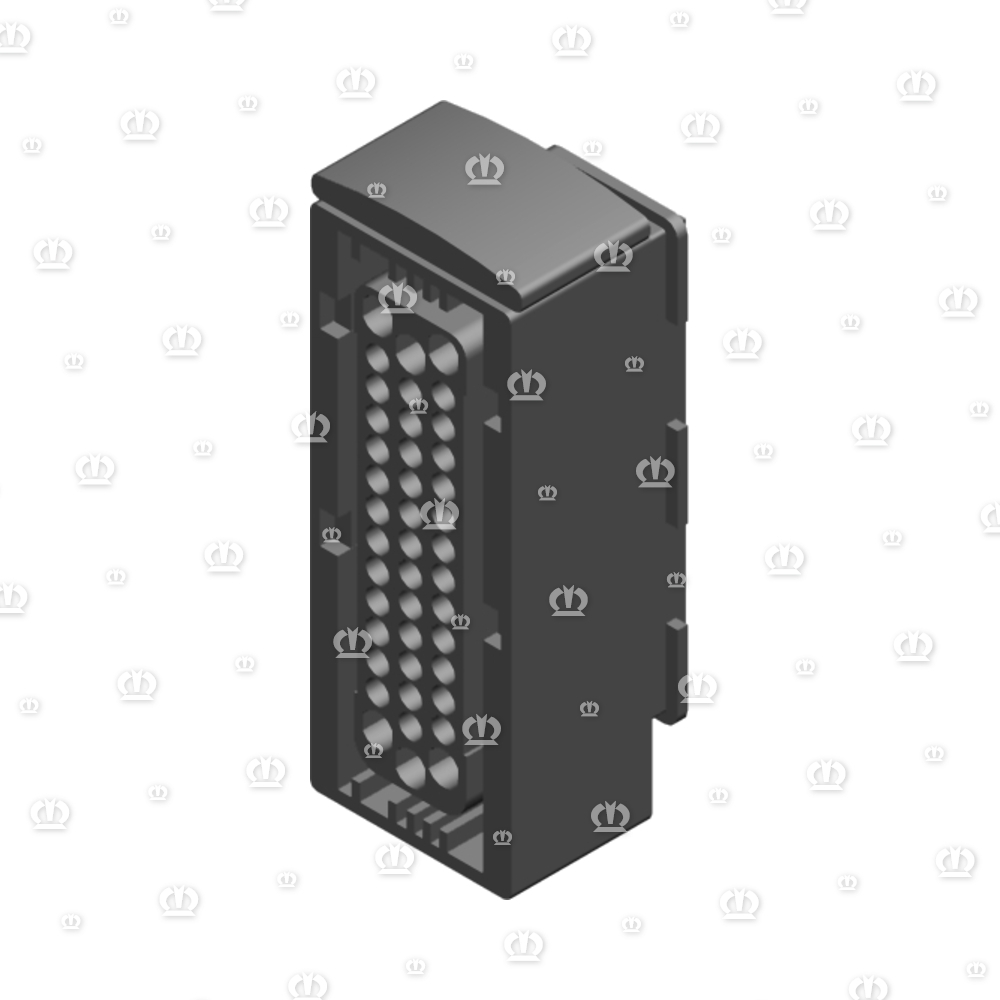Stecker 42-p Bu schwarz