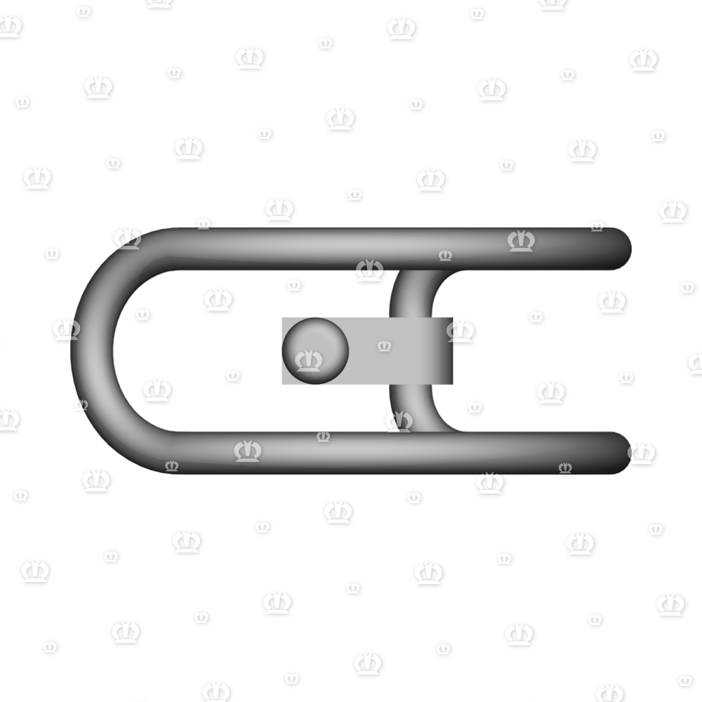 Rohr-Klappstecker 4,5 x 40 Zn8