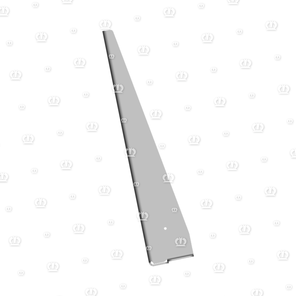 Warntafel "B" vorne rechts/ hinten links
