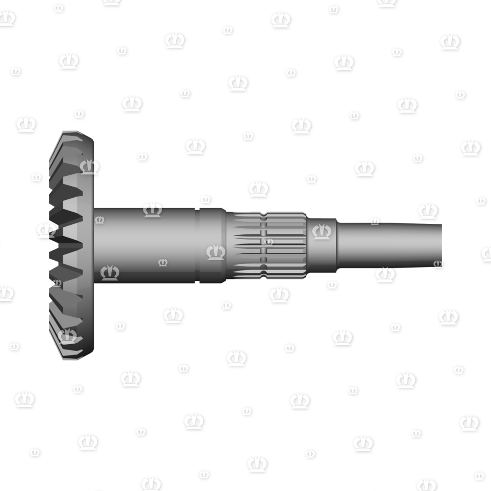 Kegelradwelle Halter m=6 z=26 90°
