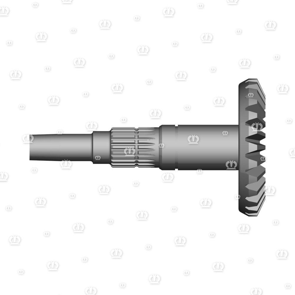 Kegelradwelle Halter m=6 z=26 90°