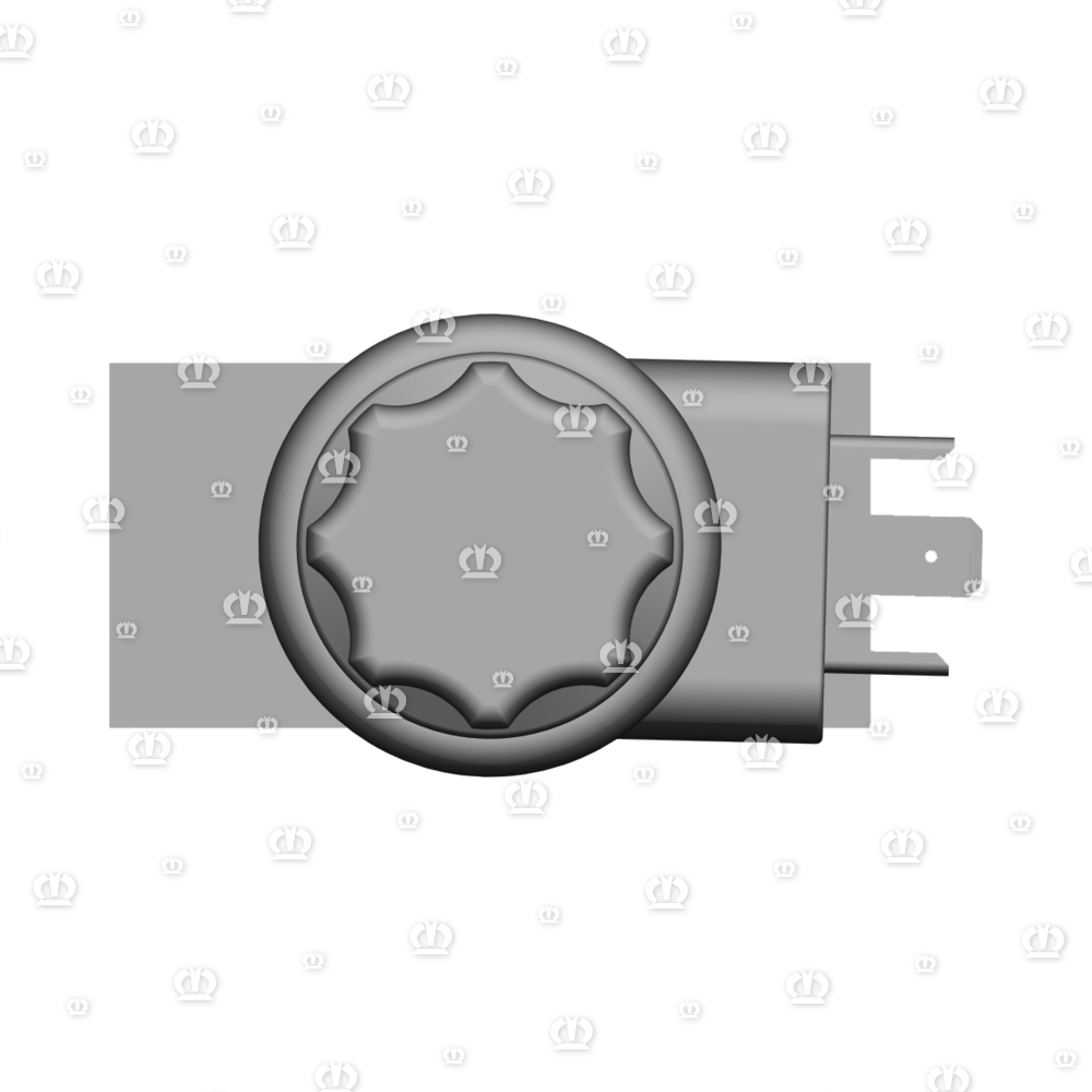 Wegeventil m.Geh. 3/2-Schieber, 12V S/W